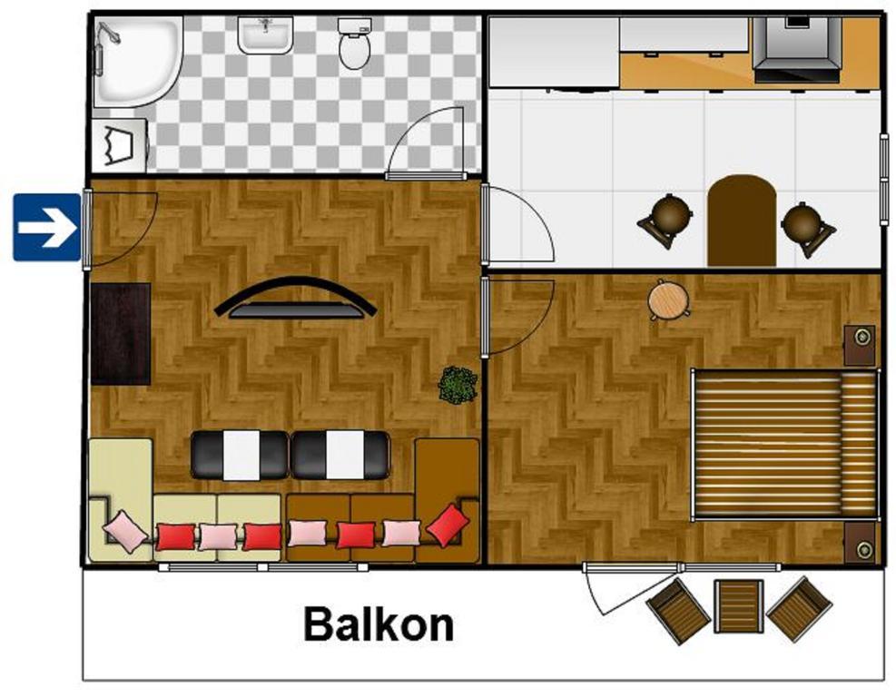 Apartament Krupowki Center Appartement Zakopane Buitenkant foto